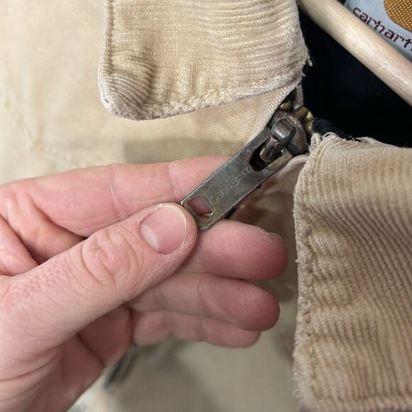 Vintage Carhartt Quilt-Lined Santa Fe Jacket “Wheat” J14 WET - Picture 13 of 13